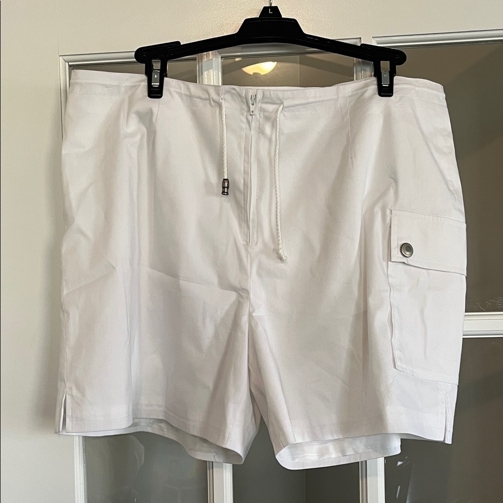 French Laundry White Cargo Women’s Shorts